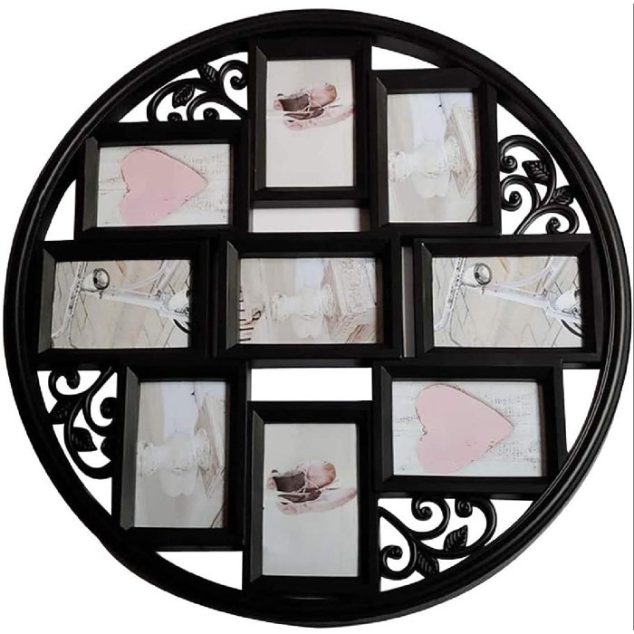 Red Barrel Studio® 4X6 Wall Collage Picture Frames 4X6 Round Circular